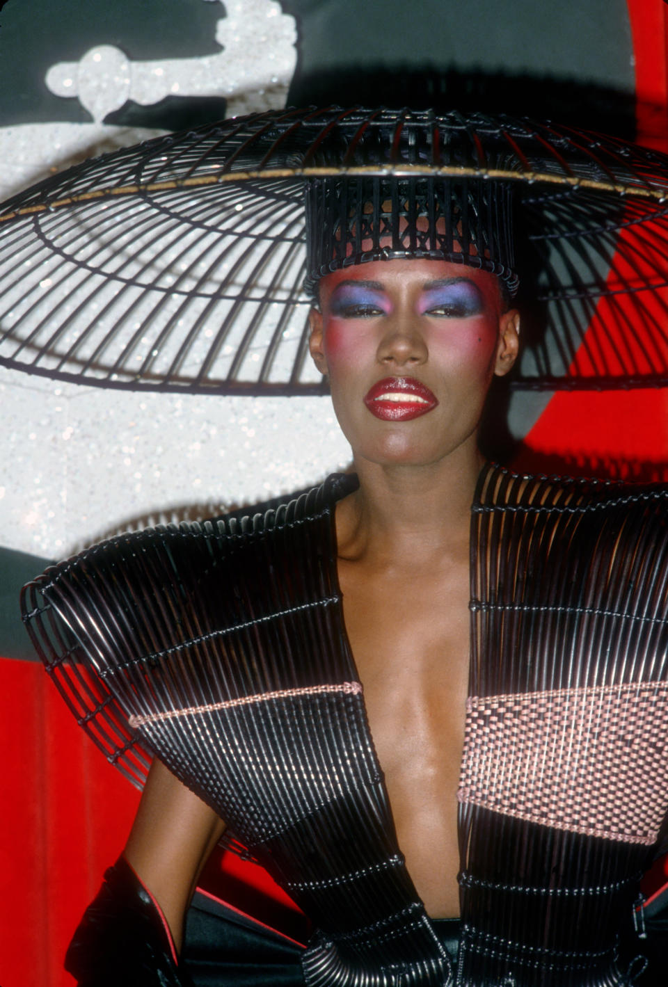 1983: Photo of Grace Jones