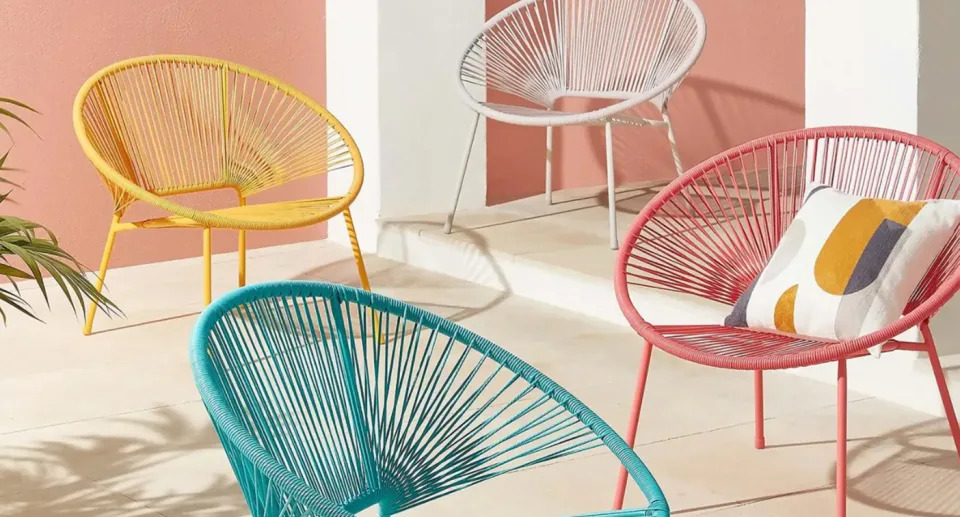 These rattan chairs from Homebase are just £22.50. (Homebase)