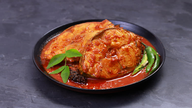 indian fish curry