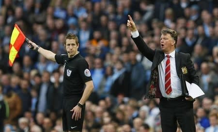 Football Soccer - Manchester City v Manchester United - Barclays Premier League - Etihad Stadium - 20/3/16 Manchester United manager Louis van Gaal Action Images via Reuters / Jason Cairnduff Livepic