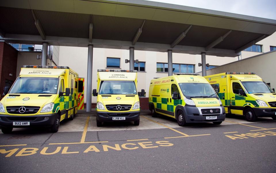 Ambulances - Credit: Dinendra Haria/REX/Shutterstock