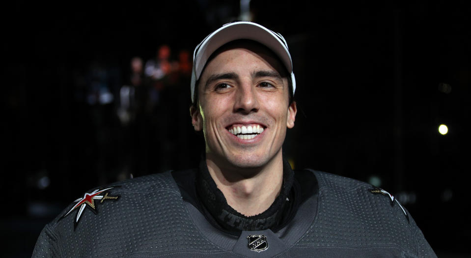 With the help of Marc-Andre Fleury, the Vegas Golden Knights will protect their employees impacted financially by the NHL's COVID-19 pause in the schedule. (Dave Sandford/NHLI via Getty Images)