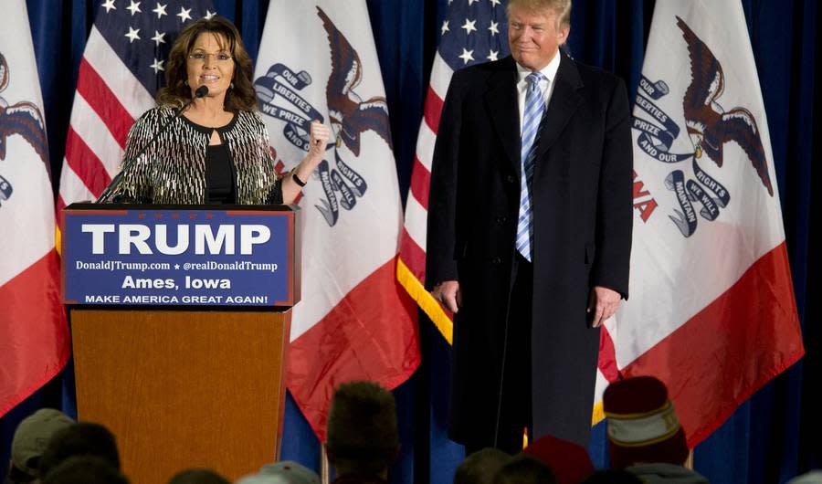 Donald Trump Thought Sarah Palin's Endorsement Speech Was a Bit Too Long