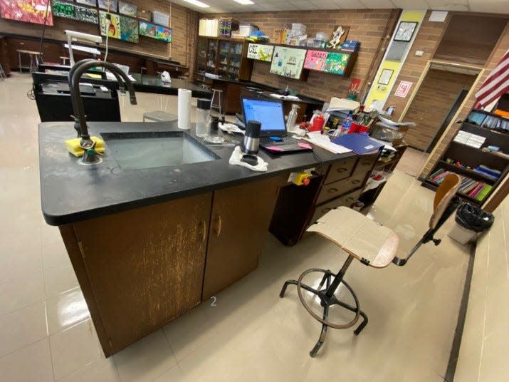 A science prep room and classrooms in Ringwood's Ryerson Middle School are due for improvements as officials say they sorely need storage space.