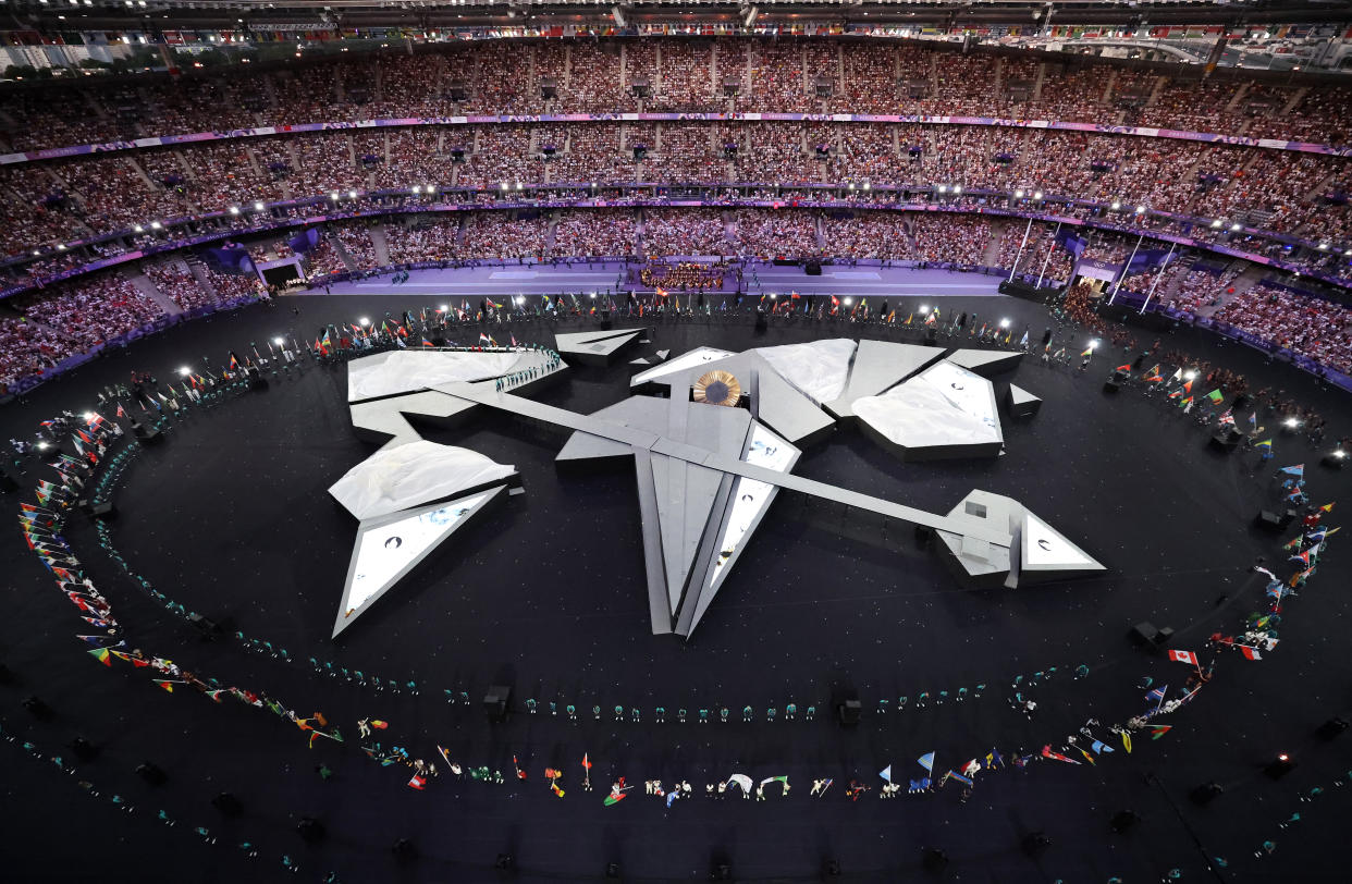 Ceremonia de clausura de los Juegos Olímpicos de París 2024. Dan Mullan/Getty Images)