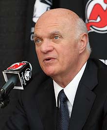 The Devils GM Lou Lamoriello said negotiations have resumed with Ilya Kovalchuk