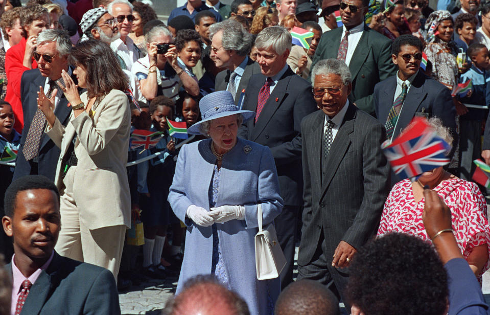 Queen Elizabeth in South Africa