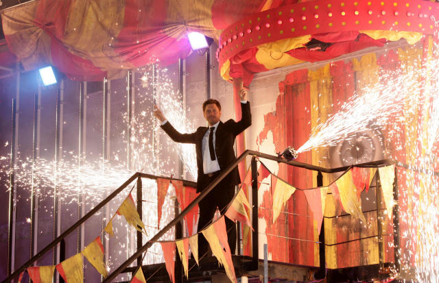Brian Dowling leaves as the winner of Ultimate Big Brother, at Elstree Studios in Borehamwood, Hertfordshire.   (Photo by Yui Mok/PA Images via Getty Images)