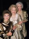 <p>The show, depicting three friends (and one friend's mother) enjoying their golden years together as roommates, was an instant hit. Betty won an Emmy for her role as the naive Rose in 1986.</p> 