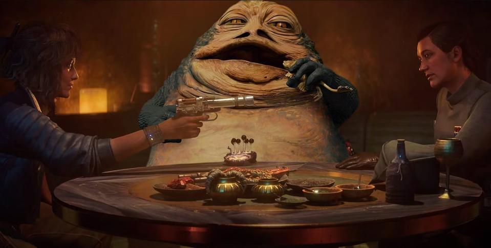 Jabba the Hutt formará parte de la experiencia general de Star Wars Outlaws, afirma Ubisoft