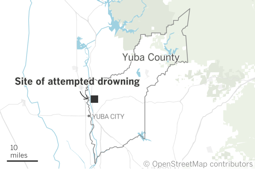 Map of attempted drowning