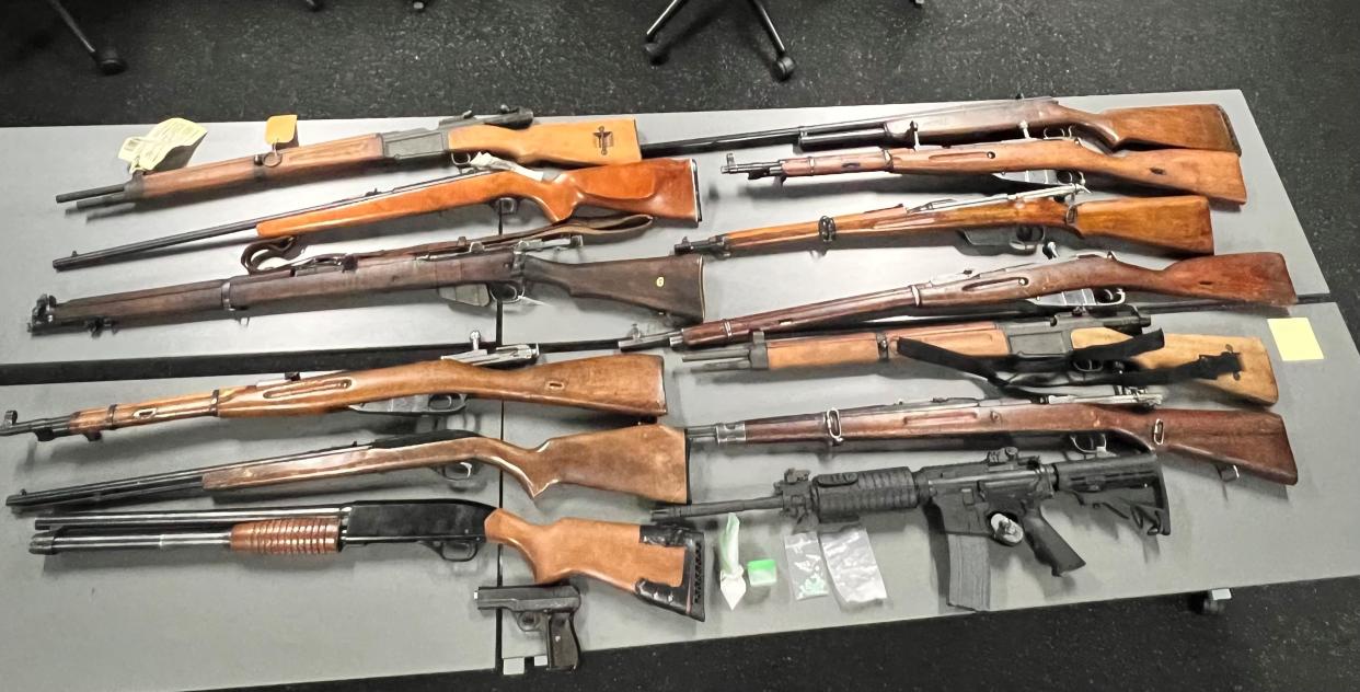 Weapons and over a thousand pounds of methamphetamine was seized during the latest round of Operation Consequences in the High Desert.