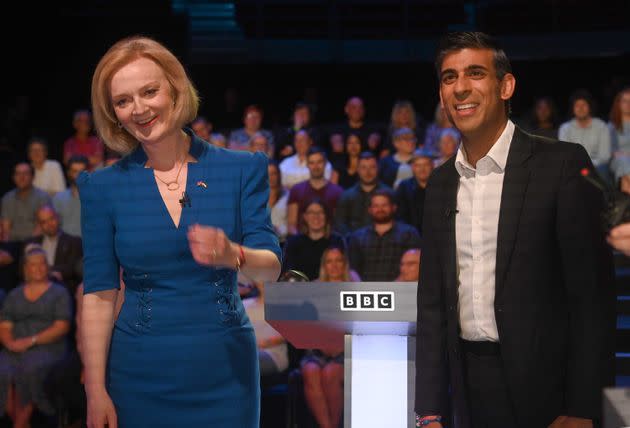 Liz Truss and Rishi Sunak have both made unforced errors this week. (Photo: Jeff Overs/BBC via PA Media)