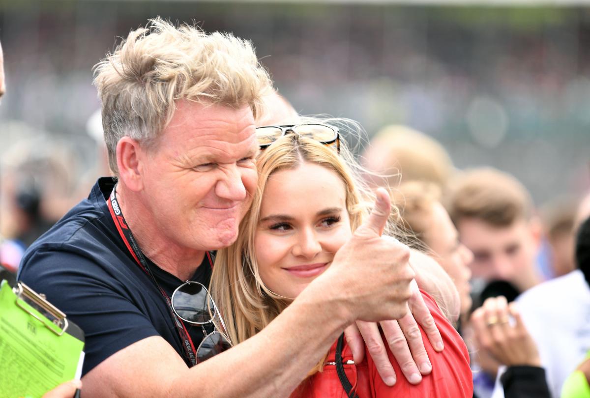 Holly Ramsay shares sweet family shot with dad Gordon from