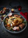 <p>This year M&S is laying on a spread to save time and take the stress out of impressing guests on Christmas Day. The Perfect Turkey is the ideal fuss-free option – and it cooks to perfection in just two hours! <strong><br></strong></p><p><strong>M&S says:</strong> 'There are more than 20 things that customers worry about in relation to the Christmas turkey, so M&S has spent over a year creating the absolute fool-proof ‘Perfect Turkey’– an absolute gamechanger, everything is done, no prep needed simply pop in the oven for two hours and it's done!'</p>