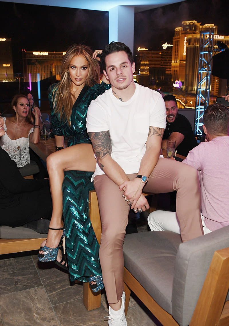 Jennifer Lopez and Casper Smart