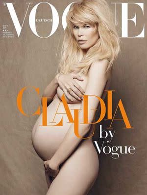 2010: Claudia Schiffer