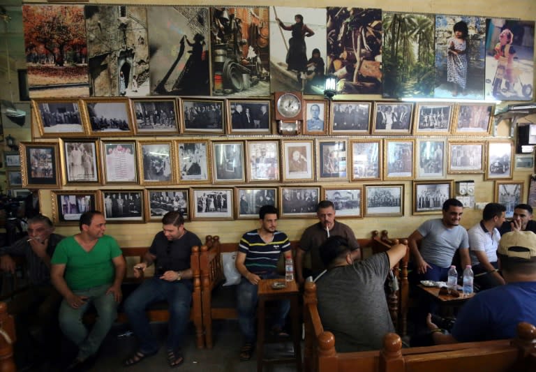 Taking a seat in the Shabandar cafe is "like taking a seat in a history book," the owner says