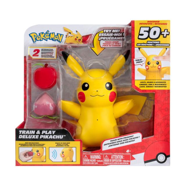 Jazwares Pokemon First Partner Fuecoco and Pikachu Battle Figure Set 2-Pack