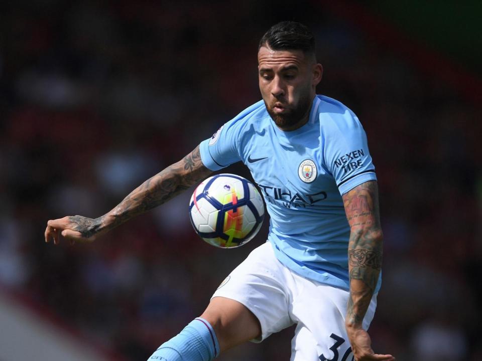 Nicolas Otamendi was lucky to be on the winning side (Getty)