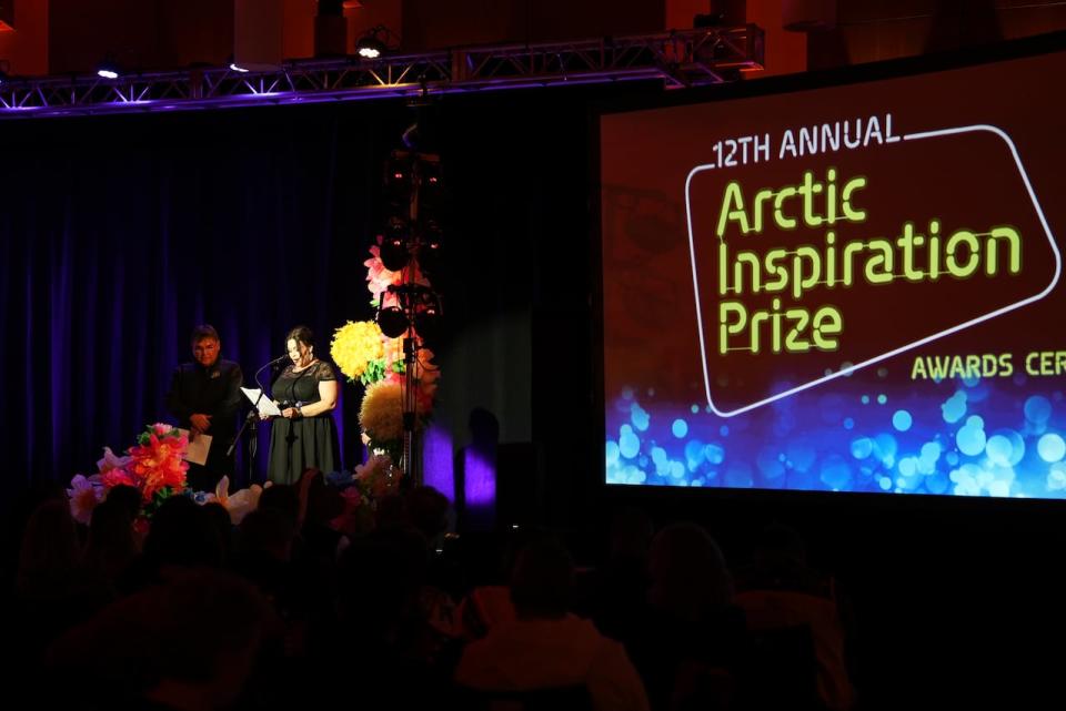 The 12th annual Arctic Inspiration Prize awards ceremony was held at the Kwanlin Dün Cultural Centre in Whitehorse on Tuesday night. It brought together teams from all across the north. 
