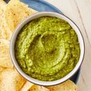 <p>While we’re surely not entirely opposed to the canned stuff in a pinch, there’s no denying that homemade salsa verde is far superior. Ready after a few simple steps, it’s worth every second to make this flavor-packed, creamy <a href="https://www.delish.com/entertaining/g1442/super-bowl-dips/" rel="nofollow noopener" target="_blank" data-ylk="slk:dip;elm:context_link;itc:0;sec:content-canvas" class="link ">dip</a>. Trust us—once you've had it fresh, you may never go back. 😎</p><p>Get the <strong><a href="https://www.delish.com/cooking/recipe-ideas/a30222528/homemade-salsa-verde-recipe/" rel="nofollow noopener" target="_blank" data-ylk="slk:Best-Ever Salsa Verde recipe;elm:context_link;itc:0;sec:content-canvas" class="link ">Best-Ever Salsa Verde recipe</a></strong>. </p>