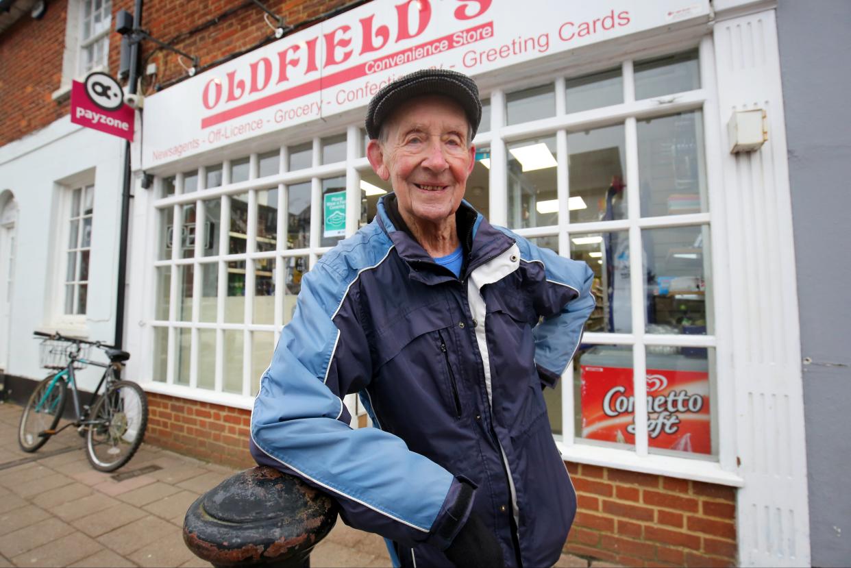 <p>Mr Bailey’s varied life has seen him work as a stockbroker, at manufacturer Unigate for nearly 10 years and on a local golf course.</p> (PA)