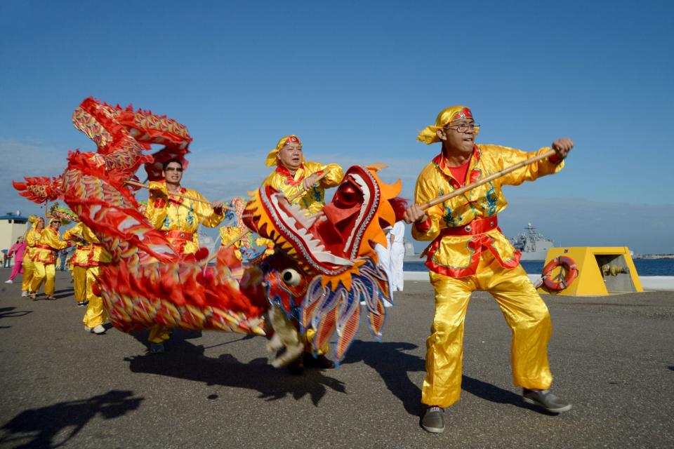 chinese navy event