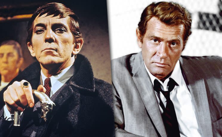 ‘Dark Shadows’ and ‘Kolchak: The Night Stalker’ (Credit: Everett Collection)