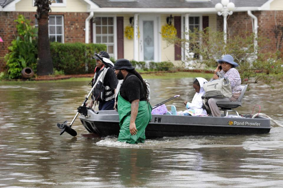 Unprecedented’ flooding slams Gulf Coast