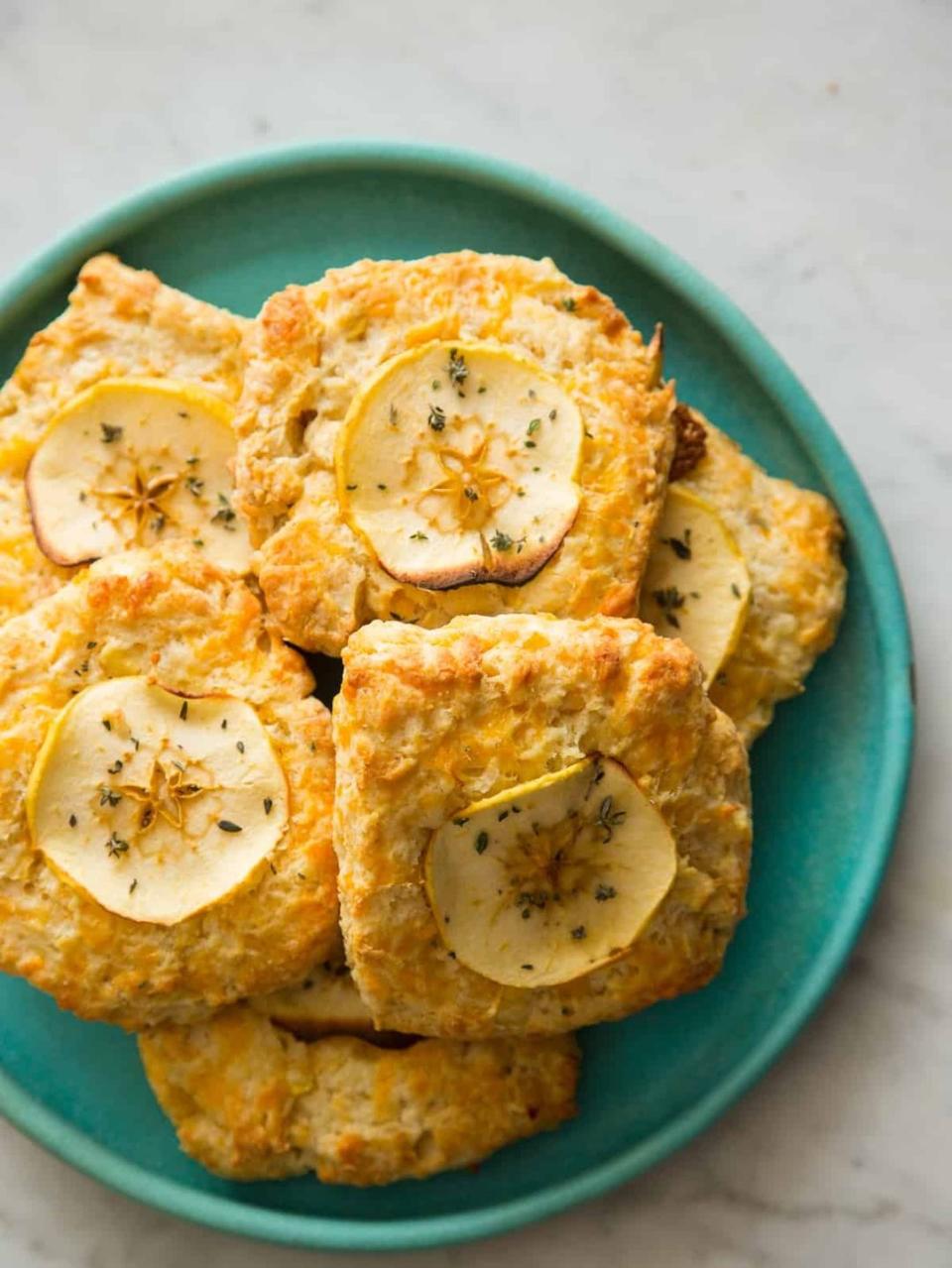 Apple & Cheddar Scones