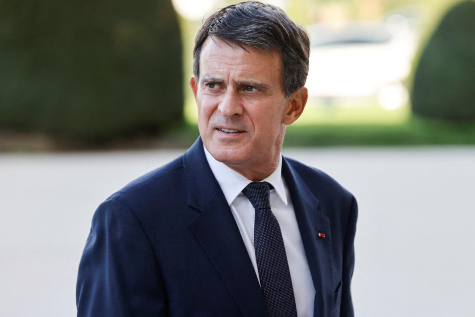 Manuel Valls le 3 octobre 2023 (Photo Ludovic MARIN / AFP)