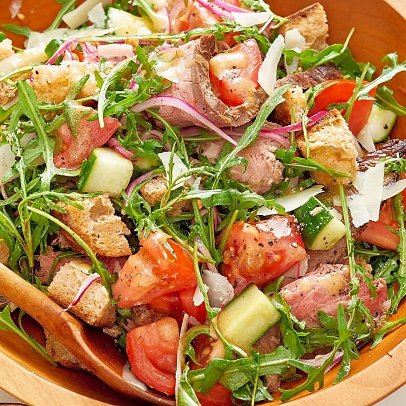 Flank Steak Panzanella