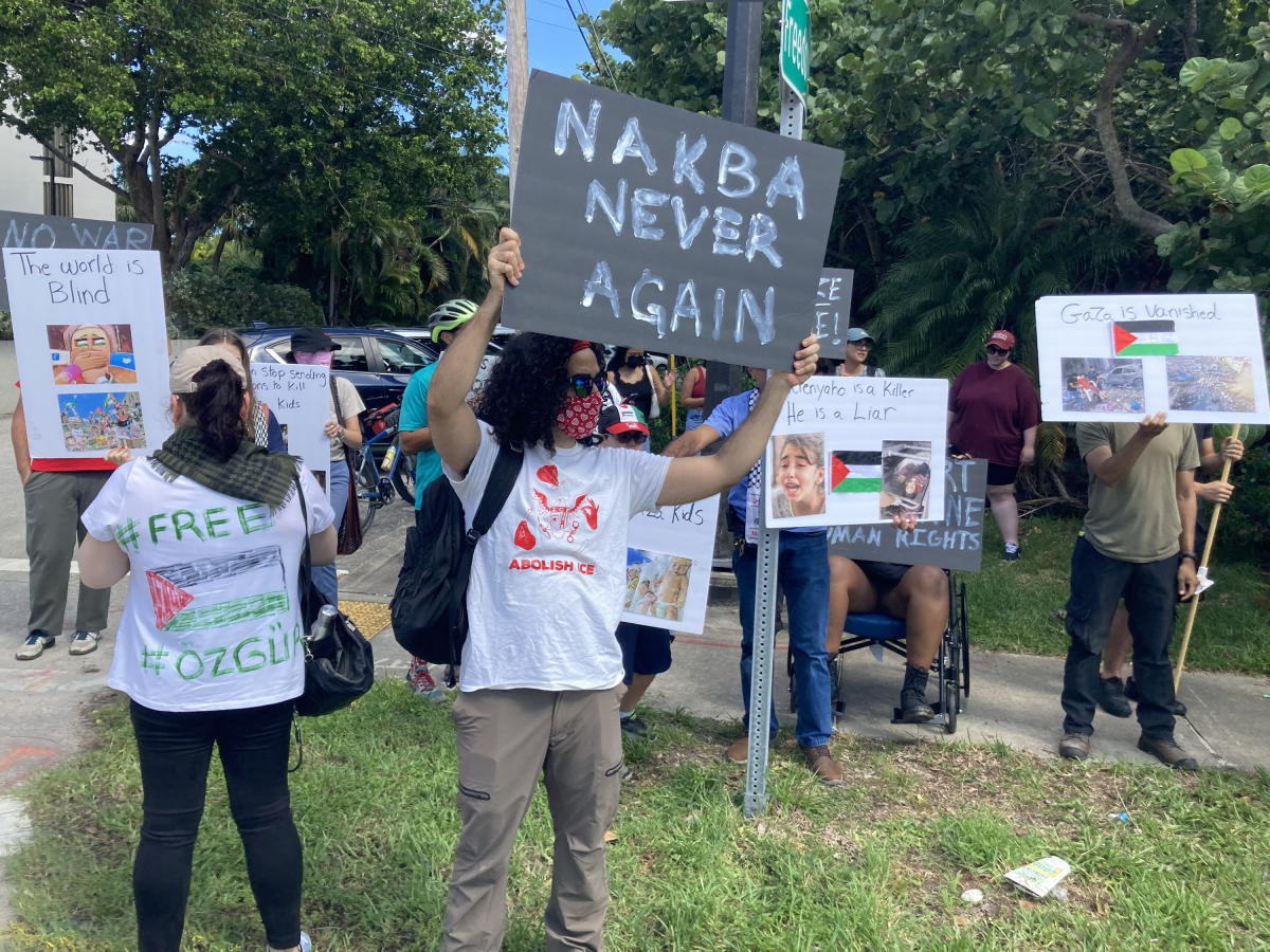 A day of demonstrations across South Florida