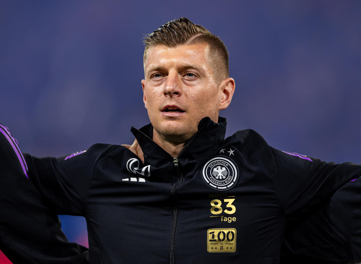 Toni Kroos, mediocampista de Alemania, se retirará del futbol al finalizar la Euro 2024. (Foto: Boris Streubel/Getty Images)