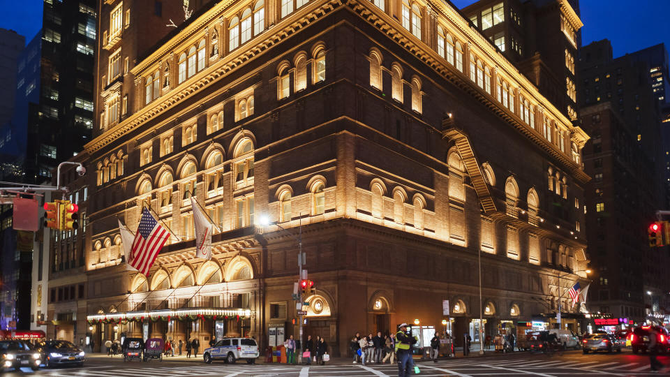 Carnegie Hall in New York City