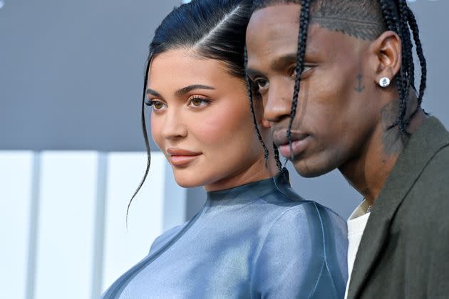 Kylie Jenner and Travis Scott attend the 2022 Billboard Music Awards on May 15, 2022, in Las Vegas, Nevada. (Photo: Axelle/Bauer-Griffin via Getty Images)