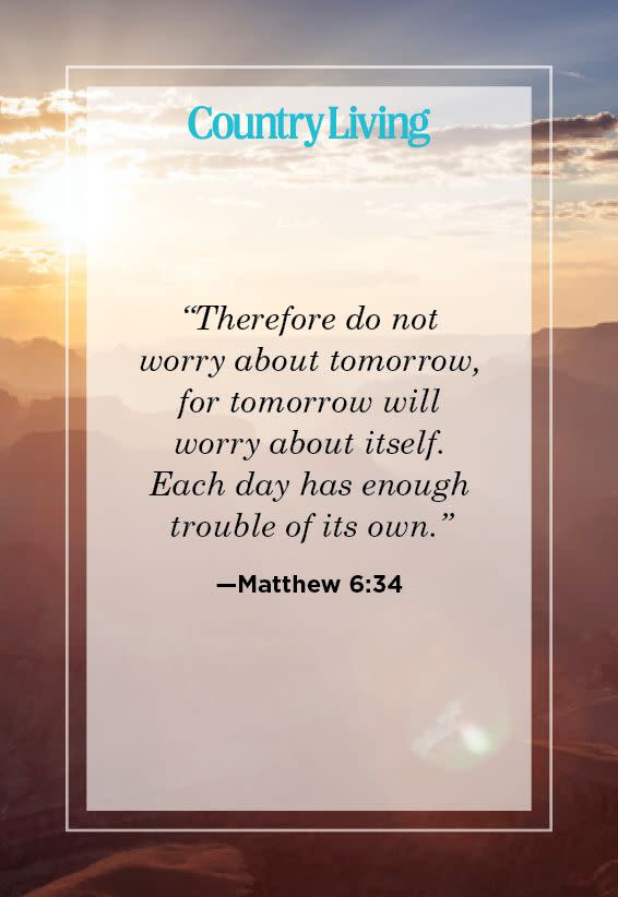 9) Matthew 6:34