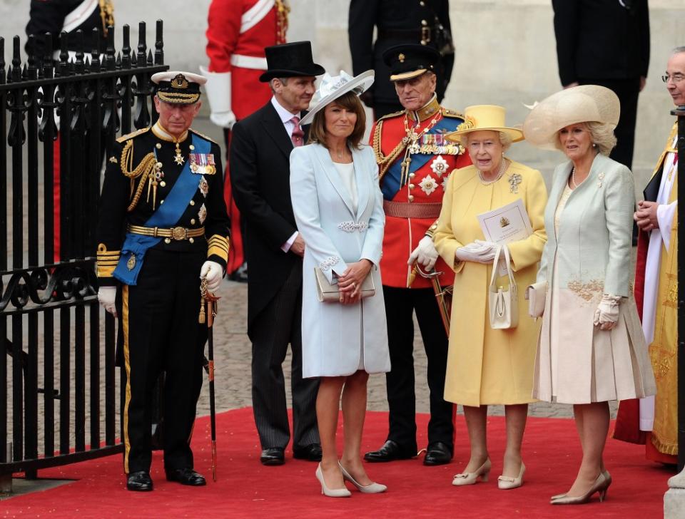 William has always been close to Kate’s parents, Michael and Carole Middleton. Getty Images