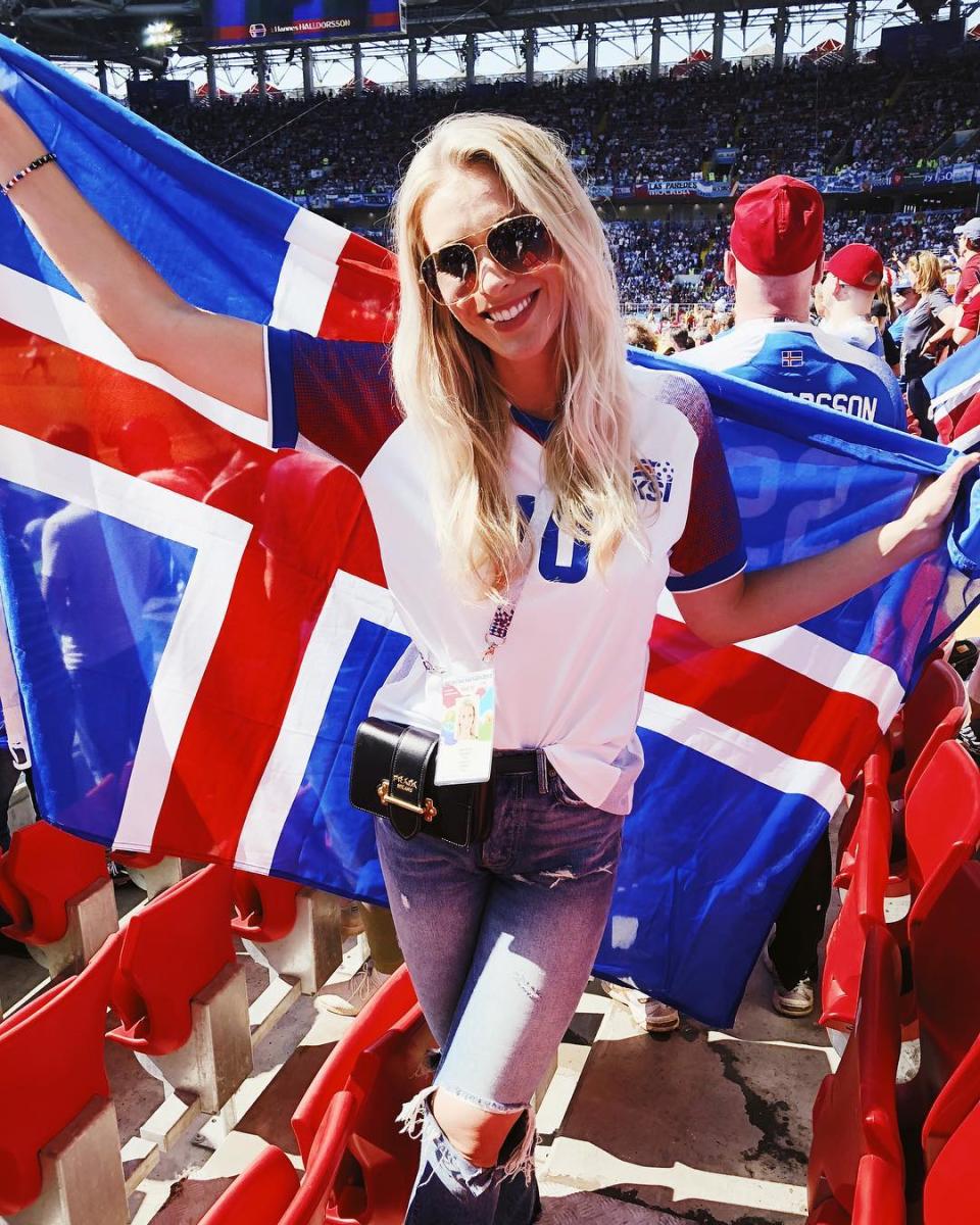 <p>Alexandra Helga, girlfriend of Iceland’s Gylfi Sigurdsson </p>