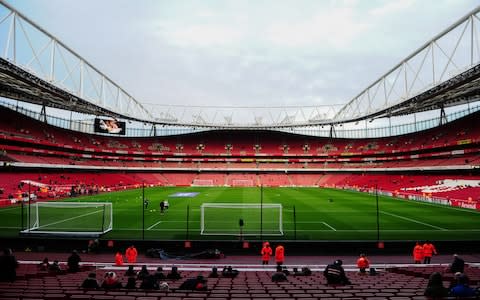 Emirates stadium - Credit: GETTY IMAGES