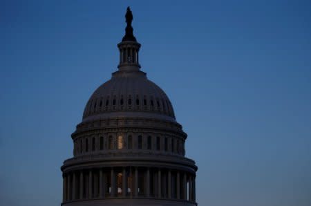 The U.S. Capitol building is seen in Washington, U.S., February 8, 2018. REUTERS/ Leah Millis