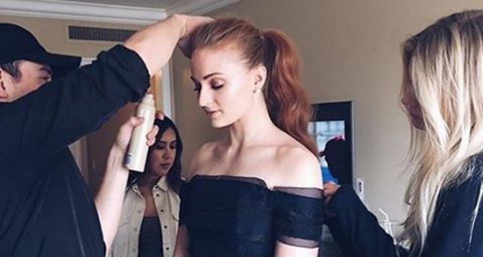 Sophie Turner is SO high-fashion in her latest Instagram