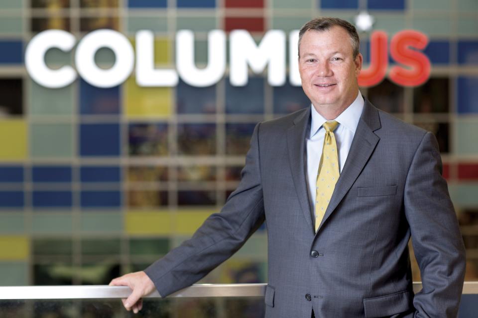 Columbus Partnership President and CEO Kenny McDonald