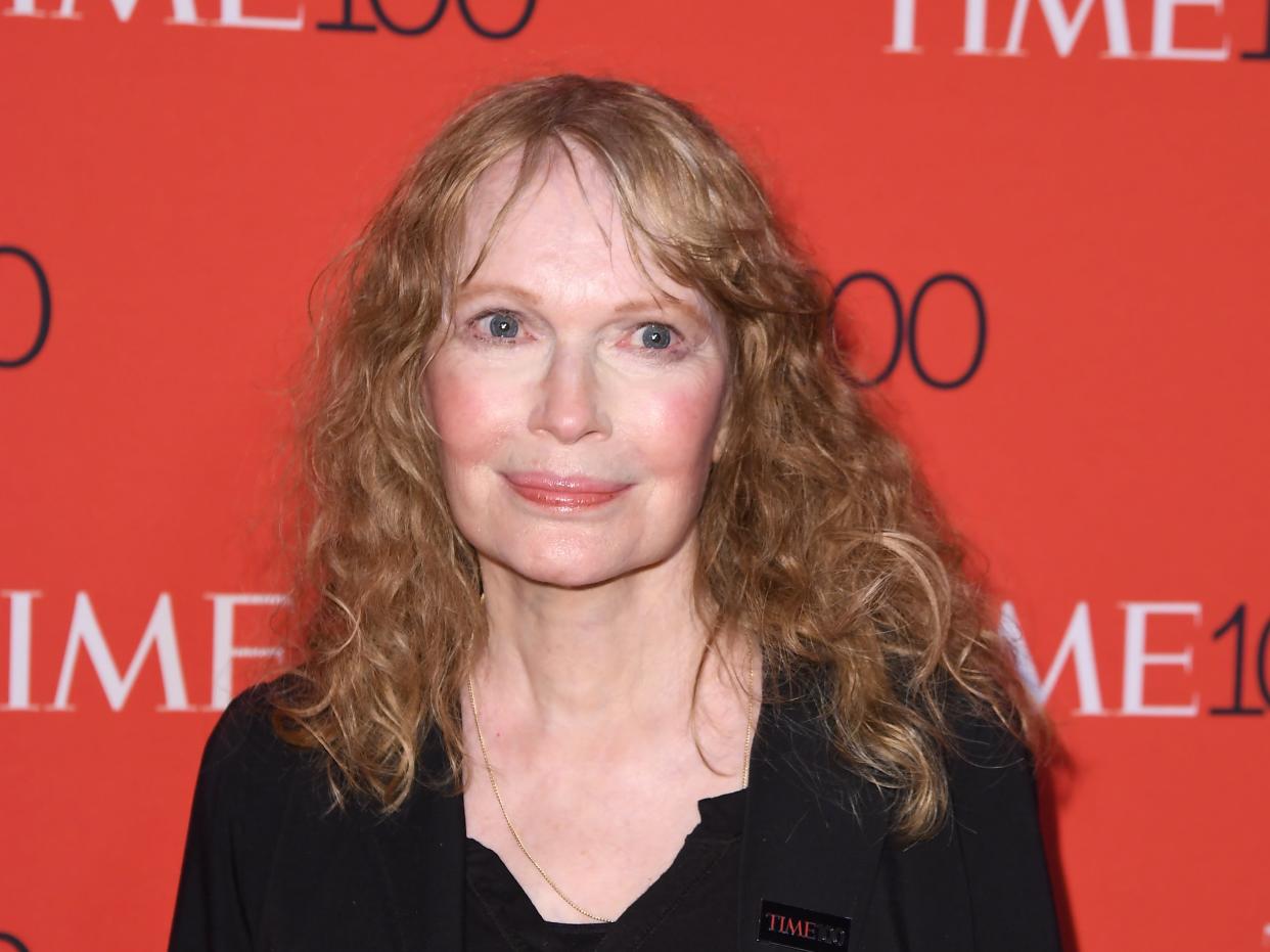 <p>Mia Farrow asiste a la Gala 2017100 Time en el Jazz at Lincoln Center el 25 de abril de 2017 en la Ciudad de Nueva York. </p> (Foto de ANGELA WEISS / AFP a través de Getty Images)