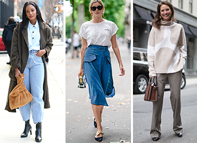 Work Outfit Idea: Cropped Pants, a Crisp Blouse, and Flat Sandals