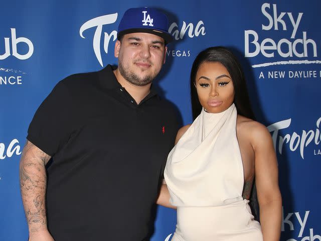 Gabe Ginsberg/Getty Rob Kardashian and Blac Chyna