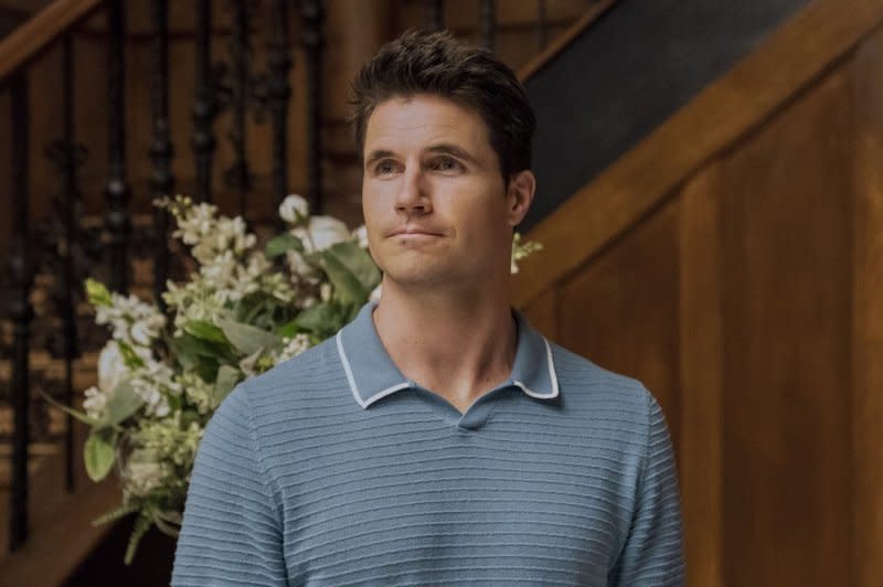 Robbie Amell plays Nathan on the Prime Video series "Upload." Photo courtesy of Liane Hentscher/Prime Video