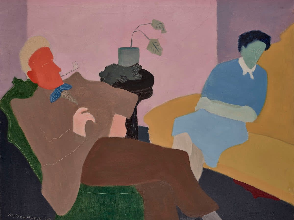 Milton Avery, ‘Husband and Wife’, 1945 (Allen Phillips/Wadsworth Atheneum)