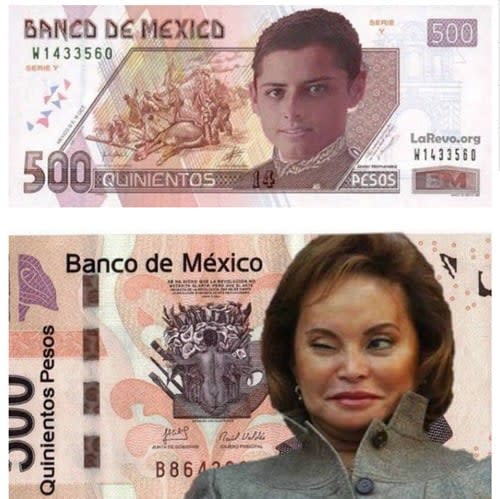 Memes por el nuevo billete de 500 pesos en México